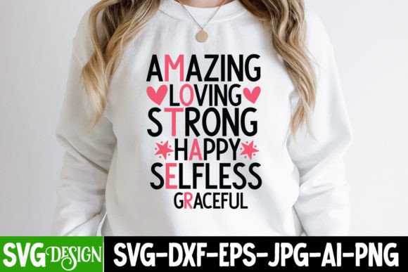 Amazing Loving Strong Happy Selfless Gra Graphics Freebies