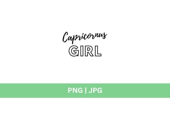 Capricornus Girl Graphic: Freebies & Graphics Review