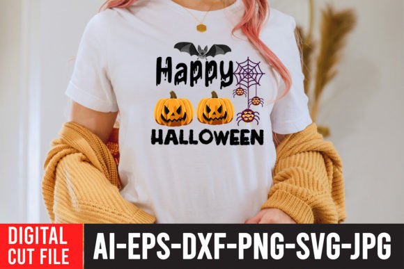 Happy Halloween SVG Cut File: Graphics & Freebies