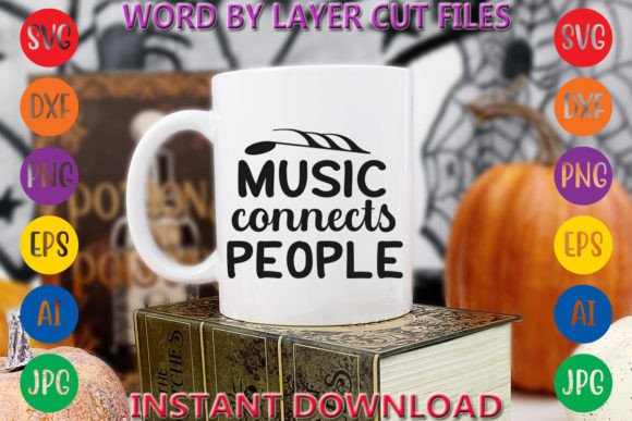 Music Connects People: Graphics & Freebies Review