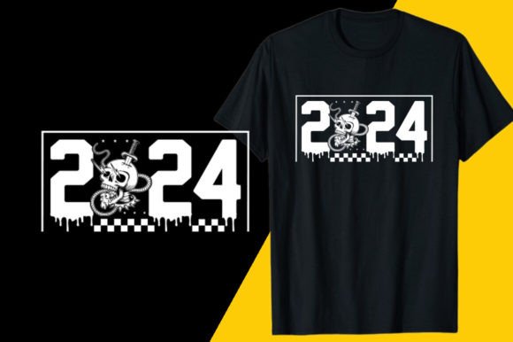 New Year 2024 T-shirt Designs: Graphics & Freebies Review