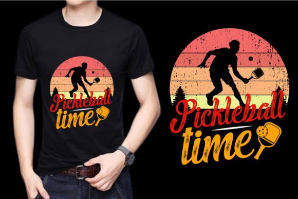 Pickleball Game Vintage T-shirt Graphic Review