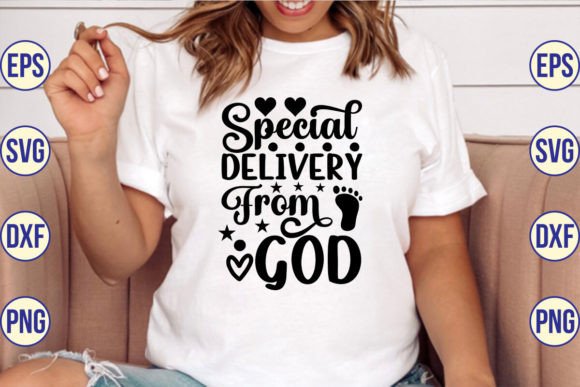 Special Delivery from God SVG Designs: Graphics & Freebies