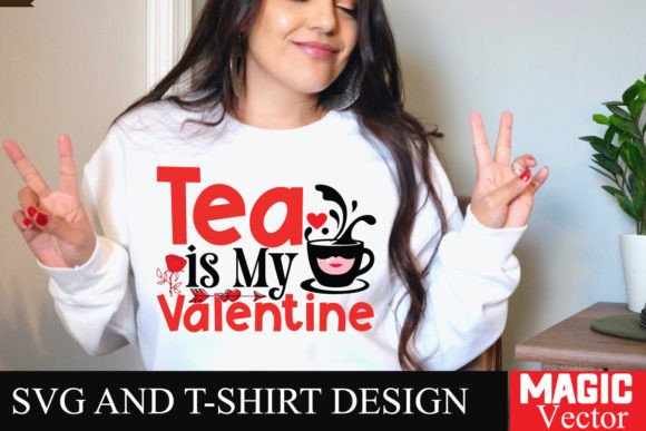 Tea is My Valentine SVG: Graphics & Freebies Review