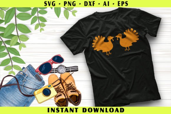 Thanksgiving Turkey Graphics & Freebies Review