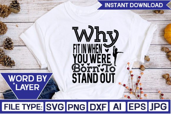 Why Fit in when You Were Born to Stand Out: Graphics Freebies Review
